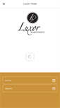 Mobile Screenshot of luxorhotellb.com